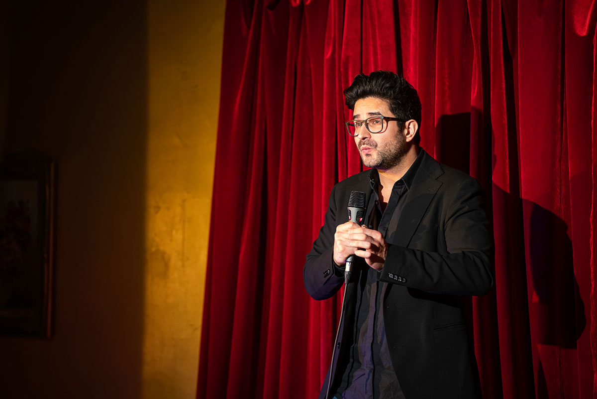 Variet&eacute;-Auftritt