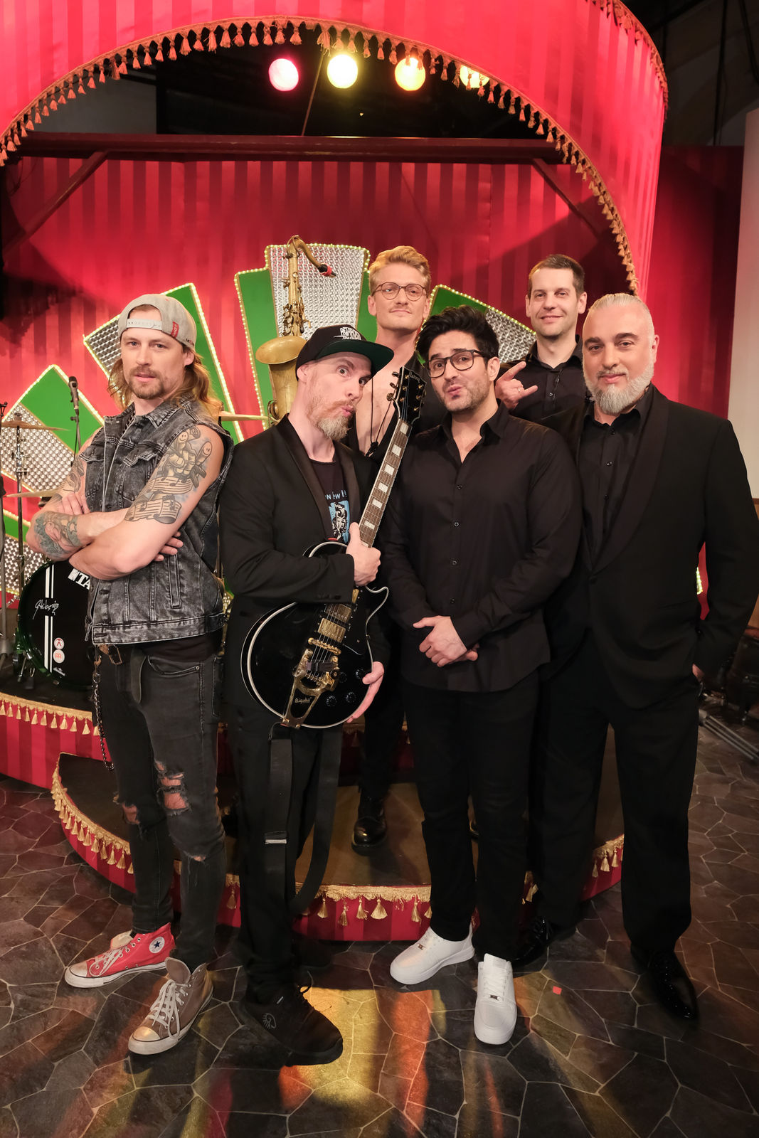 Live-Auftritt mit Band